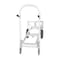 Vestil Silver Aluminum Convertible 2 in 1 Hand Truck Hard Rubber ALUM-CONV-HR - alternate 3